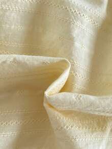 SHEIN Vintaside Kids 女婴可爱田园简约风高端刺绣图案背心和A字无袖公主竹纤维棉连衣裙，夏季 - 粉色 - 查看 12