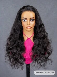 Invisi Draw-Strings Body Wave 360 Lace Frontal Glueless Wig With Bleached Knots Wear And Go Glueless Human Hair Wig Pre-Plucked Hairline 180% Density 14-26 Inch Unprocessed Virgin Hair Vacay Vibes Active Energy Travel Essential Holiday Outfits Bridesmaid Gifts Accessories Valentine's Day Human Hair Lace Wig Natural Glueless Wig For Romantic Date For Women - SNatural - View 4