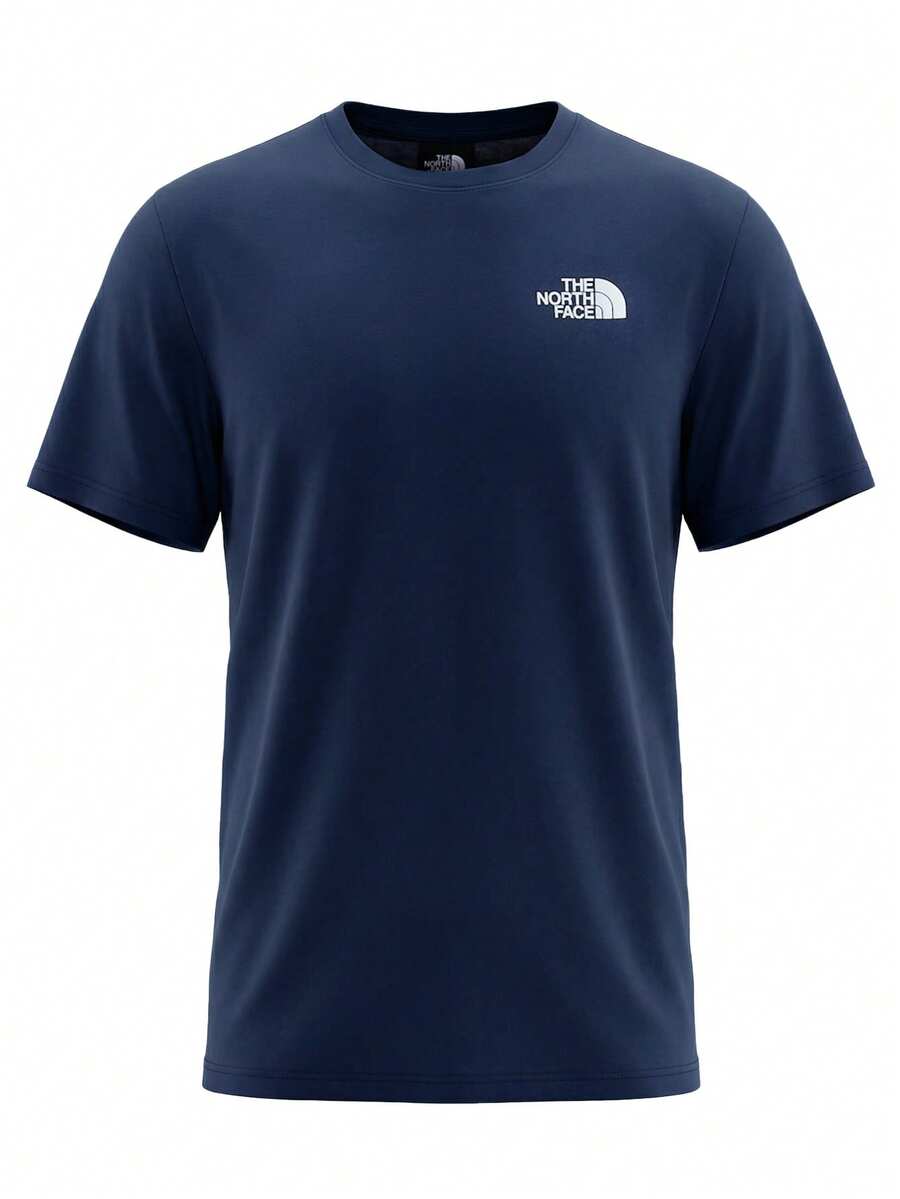 The North Face Nse Box Men's T-Shirt Navy Blue - Summit Navy/White - Visa 1