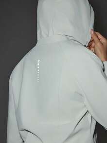 OutZeal 女士防水防风反光连帽户外夹克 徒步露营 - 綠色 - 查看 10