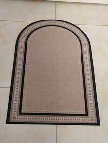 1 pieza Alfombra de silla de terciopelo de cristal lavable con protección de suelo, aislamiento acústico y diseño antideslizante para decoración del hogar y oficina, ideas de regalo para la temporada navideña, estilo escandinavo imprescindible - Multicolor - Ver 11