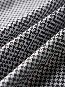 Airaco 男士千鸟格印花贴袋休闲百搭短袖衬衫