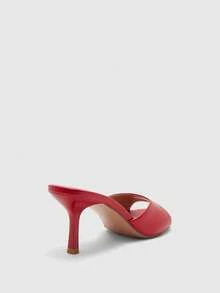 CUCCOO BIZCHIC Women Summer Fashion Versatile High Heel Sandals Spring Shoes Summer Shoes - Tender red - View 9