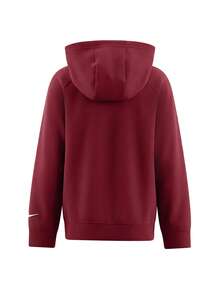 Nike Kids Hoodie Red - CABERNET - View 2