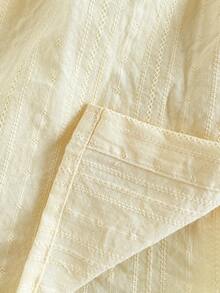 SHEIN Vintaside Kids 女婴可爱田园简约风高端刺绣图案背心和A字无袖公主竹纤维棉连衣裙，夏季 - 粉色 - 查看 11