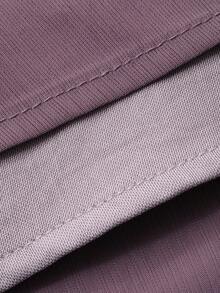 DAZY Women's Long Sleeve Elegant 2 In 1 Zipper Back Dress - Gray Blue - View 6