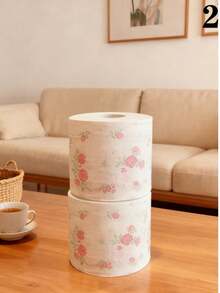 Joivida 8 Rolls Of High-Quality, Attractive Core Toilet Paper, 8 Rolls Of Flushable Toilet Paper, Rose-Patterned Toilet Paper Rolls, Suitable For Various Occasions, Premium And Practical Toilet Paper - Multicolor - View 18