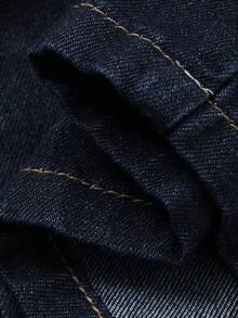 DAZY Tween Boys Fashion Zip-Up Denim Jacket And Pants Set - Blue - View 9