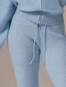 Musera Sport Women Sports Sweater Pants - Baby Blue - View 5
