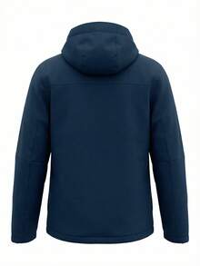 Columbia Men's Waterproof Hooded Jacket Blue - Navy Blue - View 2