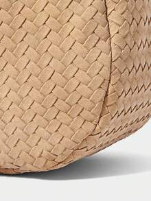 SHECARRY Women's Casual Bohemian Style Versatile Tote Bag - Apricot - View 5