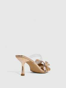 CUCCOO SZL Women Heeled Sandals - Rose Gold - View 10