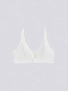 3 件装女士舒适无钢圈软杯纯色文胸内衣 - 彩色 - 查看 7