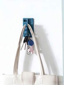 Joivida 1PC Self Adhesive Hook Rack For Wall Mount Kitchen Bathroom Small Item Organization Multi Function Hook Storage - Multicolor - View 2