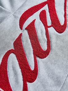 Pavtros品牌男士时尚刺绣连帽衫短裤套装，适合日常穿着、情人节礼物、居家游戏、户外音乐节、休闲外出、朋友聚会、送给孩子、男友/丈夫的礼物、周年纪念礼物。男士两件套，Kpop男士街头服饰套装，连帽衫套装，街头运动服，复古风格。 - 淺灰色 - 查看 10