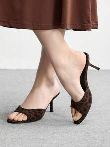 dark brown leopard print