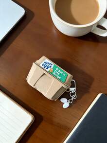 Joivida 1个创意卡通图案苹果无线蓝牙保护壳 - 彩色 - 查看 3