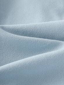 GlowEve 女士双排扣翻领无袖羊毛夹克，带口袋，优雅休闲街头风，适合日常、通勤、商务、浪漫约会、派对、假日等场合。 - 淺藍色 - 查看 6