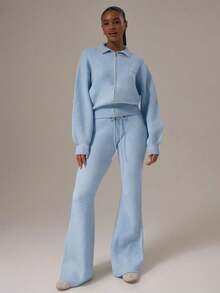 Musera Sport Women Sports Sweaters - Baby Blue - View 5