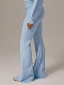 Musera Sport Women Sports Sweater Pants - Baby Blue - View 3