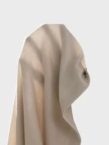 Manfinity EMRG 男士字母印花休闲夏季T恤 - 卡其色 - 查看 3