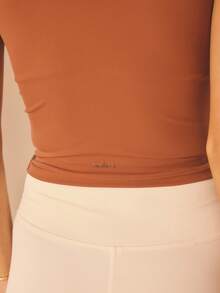 Aralina Colorblock Patchwork Sleeveless Sports Tank Top, Summer - Multicolor - View 3