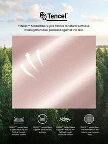 LUVLETTE Super Soft TENCEL™ Modal Pink Short-Sleeve Women Nightgown Airy Pajamas Dress Lingerie Bridal Intimates& Pyjamadressing - Pink - View 5