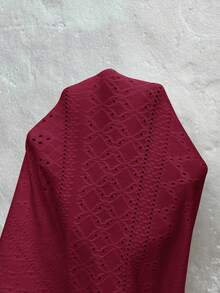 SHEIN LUNE 大码女式休闲圆领短袖T恤 情人节酒红色上衣 酒红色上衣 深红色上衣 红色休闲上衣 夏季上衣 可爱红色上衣 女式上衣 女式衬衫 T恤 夏季女式上衣 女式上衣和衬衫 女式休闲装 女式针织上衣 - 酒紅色 - 查看 7