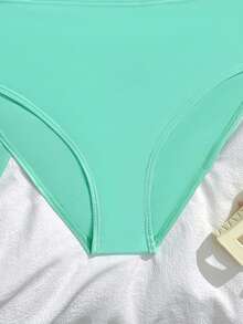 SHEIN 3件套女童黑色比基尼泳衣沙滩装 - 彩色 - 查看 4