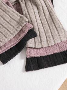 SHEIN 6件套女婴新生儿幼儿0-3岁春夏新款可爱休闲套装 - 彩色 - 查看 4