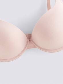 Loungeista 3件套轻薄衬垫字母印花聚拢文胸，女士钢圈文胸 - 彩色 - 查看 3