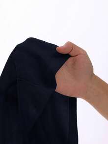 SHEIN EZwear 海军蓝针织女式加厚吊带背心 - 藏蓝色 - 查看 5