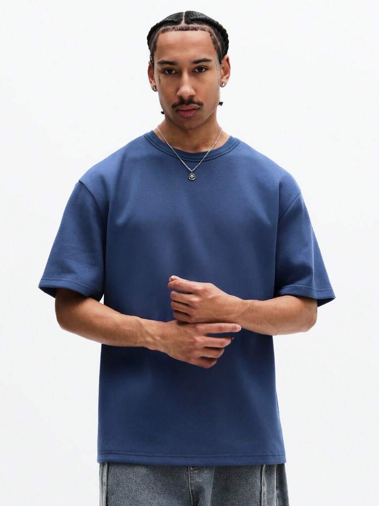 Oversized Short Sleeve Crew Neck Tee