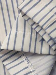 DAZY 男童纯色短袖T恤和条纹星星印花长裤睡衣套装，夏季