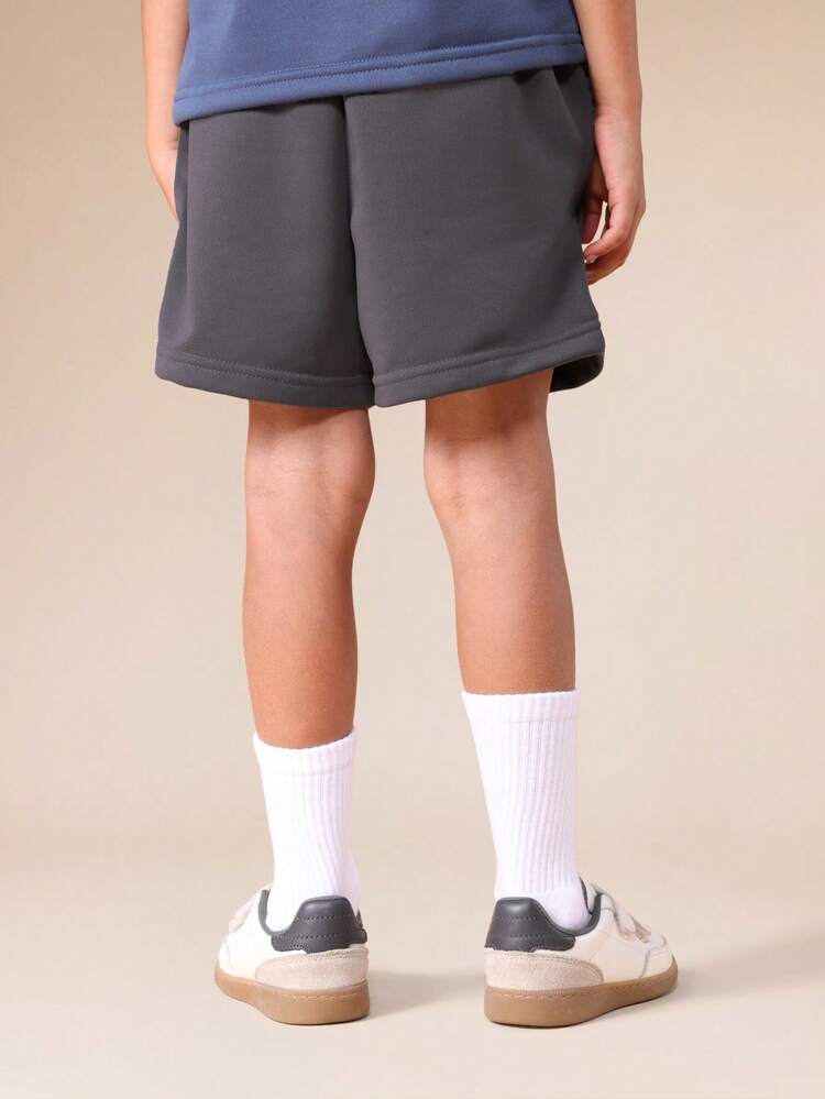 Pantaloncini in jersey con coulisse e logo