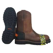 Bota Rogeri Trabajo Pesado Casco De Acero Antideslizante - COBRE - Ver 2