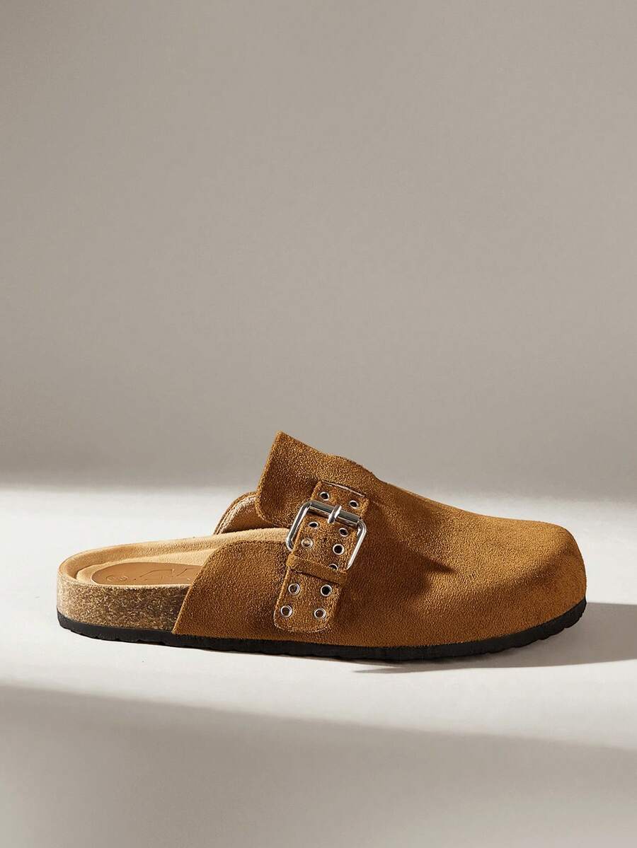 Solecia GIÀY NỮ BỆT THANH LỊCH CHO KỲ NGHỈ HÈ, KỲ NGHỈ XUÂN, LỄ PHỤC SINH VÀ GIÁNG SINH - Màu lạc đà đậm - Xem 1