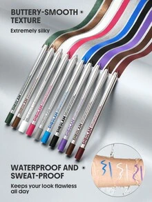 SHEGLAM Boldline Delineador en Gel Multifunción de Larga Duración-Hot Pink Kohl,Kajal,henna Marca Belleza Maquillaje Maquullaje Cosmética para Mujeres Niñas Perfecto para Invierno Primavera Ideal para Y2K Elegante Moda Adecuado para Cumpleaños Regalo Fiesta Listo Mejor Color - Rosa Fucsia - Ver 3