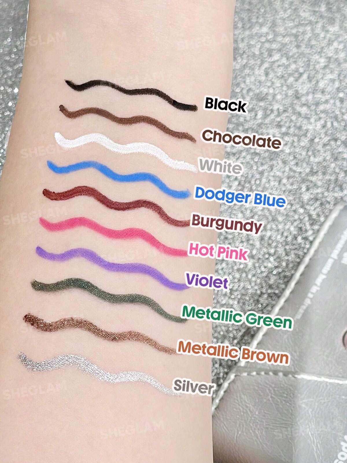 Boldline Longwear Multi-Function Gel Liner-Metallic Green