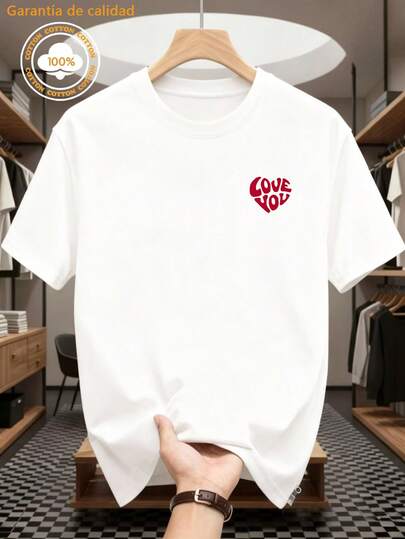 100% cotton camisas  playera de hombre gym sudaderas ropa de hombre Cuello redondo de manga corta conjunto de hombre playa verano playeras de mujer Animación regalos para hombre México envío nacional