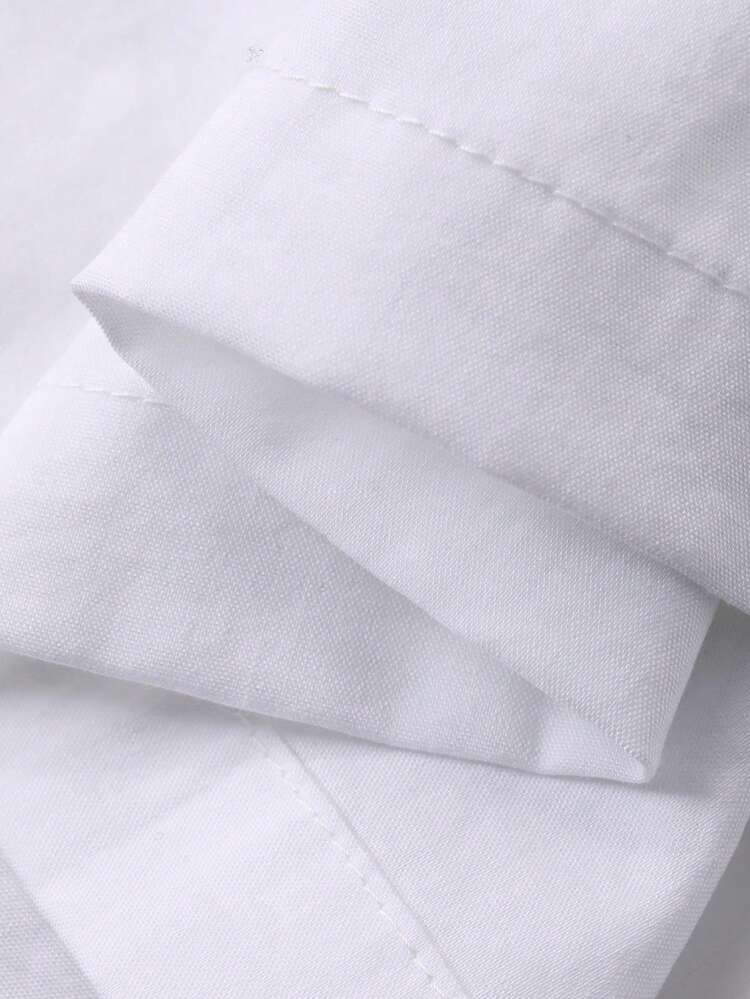 Women's Casual Design Office/Commute Short Sleeve Blouse, Suitable For Spring, Summer, Valentine's Day, Wedding
