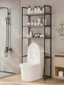 Madebyblanc 1个装 2-3层卫生间收纳架 落地式多层多功能毛巾浴室日常用品整理架 - 彩色 - 查看 11