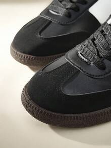 CUCCOO EASI 女士休闲百搭简约通勤鞋，圣诞节必备 - 黑色2 - 查看 6