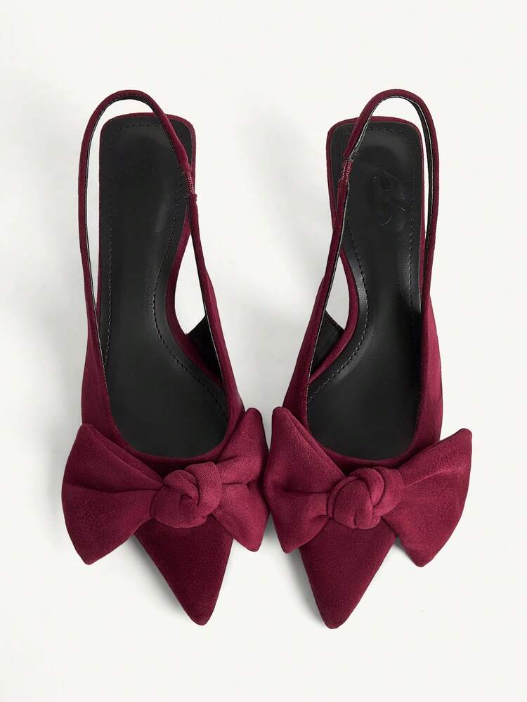 CUCCOO CHICEST Casual Minimalist Solid Color Pointed Toe Women Pumps For Christmas Elegant Shoes Wedding Shoes