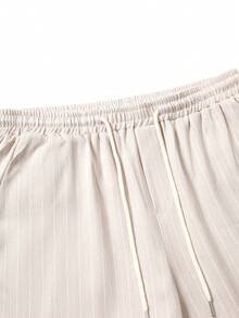 STYNVO Men's Striped Print Zip-Up Jacket And Pants Casual Tracksuit Set