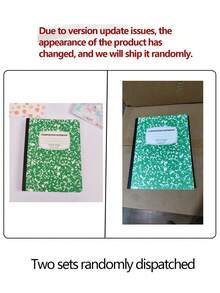1pc Floral Pattern Hard Cover Notebook, Thick Paper, Lined, Suitable For Students And Office Workers Back To School - Multicolor - View 2