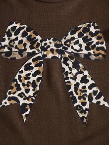 SHEIN 6pcs/Set Baby Girls Newborn Toddler 0-3 Years Spring Summer New Cute Bunny Solid & Striped T-Shirt Shorts Outfit Set - Black - View 5