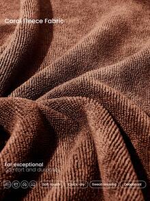 GLOWMODE Sweat-Wicking Skin-Friendly Coral Fleece Towel Training Gym Holiday Swimming