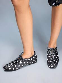 CUCCOO GRLICON 女士Y2K风格平底鞋，适合朋克、机车、酷女孩、万圣节、圣诞节、派对装扮 - 藍色 - 查看 4