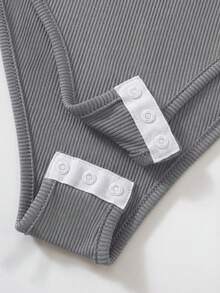 Everyssa 男士休闲字母印花T恤连体衣，夏季 - 彩色 - 查看 6